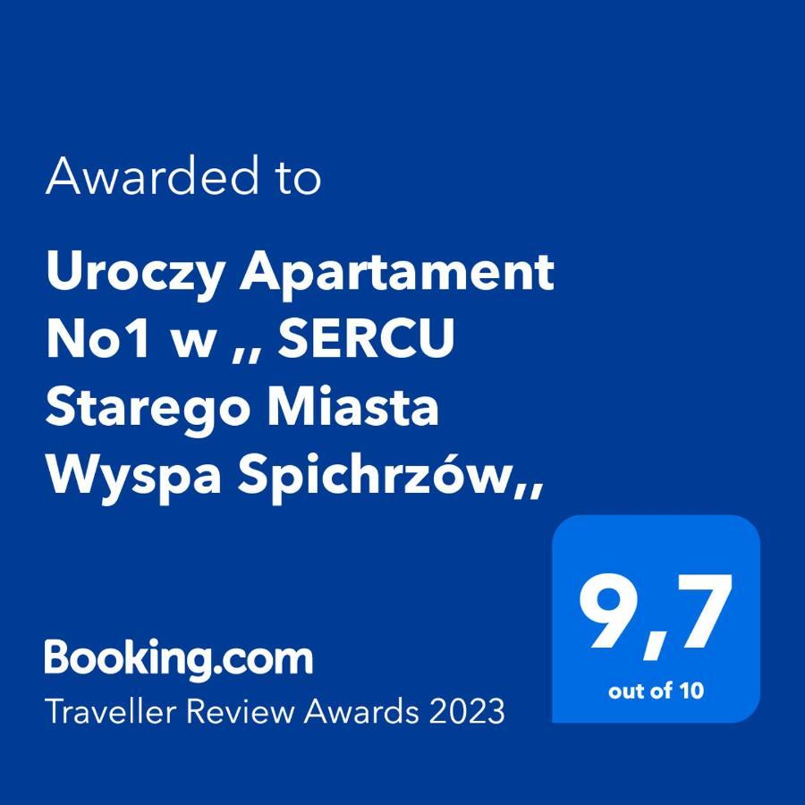 Uroczy Apartament No1 W ,, Sercu Starego Miasta Wyspa Spichrzow,, Gdaňsk Exteriér fotografie